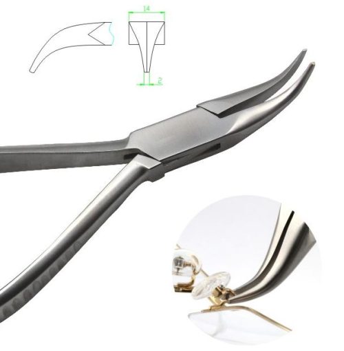 3T-AB15 Curve Semicircular Snipe Nose Pliers